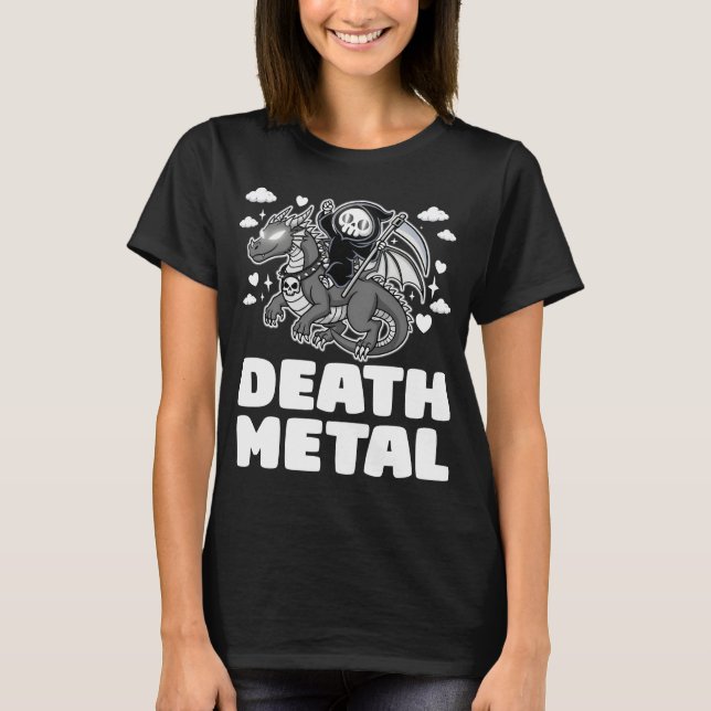 Death Metal Dragon T-Shirt (Front)