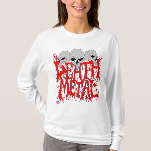 Death Metal Hoodie T_Shirt