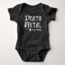 Death Metal is My Lullaby Baby Bodysuit