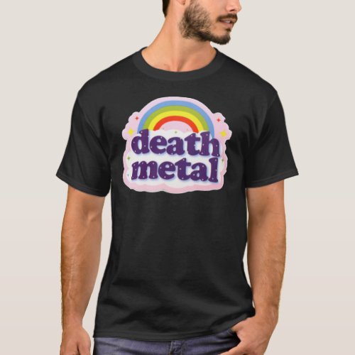 Death Metal Rainbow Classic T_Shirt