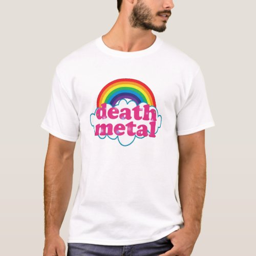 Death Metal Rainbow T_Shirt