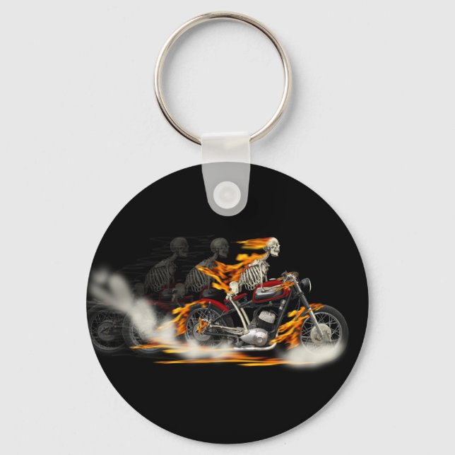 Death Metal Riders 100 Keychain (Front)