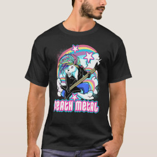 Death Metal Unicorn Heavy Metal T-Shirt