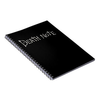 Death Note Anime Black Notebook