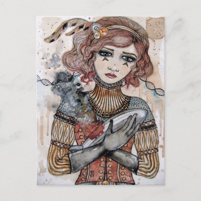 Death of a Zeppelin Postcard (Front)