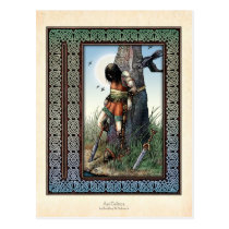 "Death of Cuchulainn" Postcard