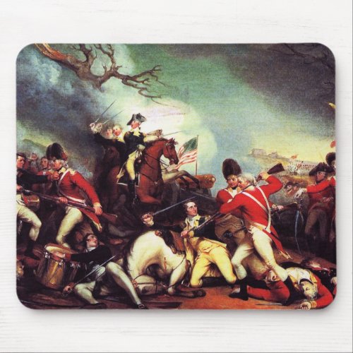 Death Of General Mercer at the Battle of Princeton Mouse Pad