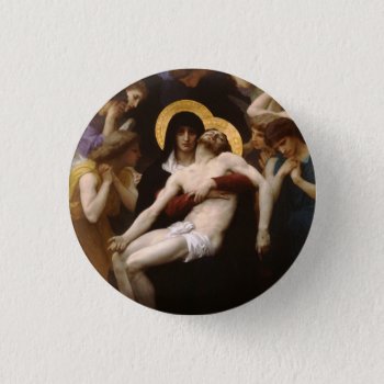 Death Of Jesus Button by agiftfromgod at Zazzle
