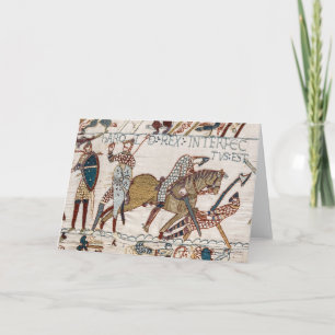 Death of King Harold (Bayeux Tapestry) Card