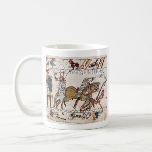 Death of King Harold Bayeux Tapestry Coffee Mug