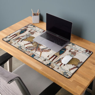 Death of King Harold (Bayeux Tapestry) Desk Mat