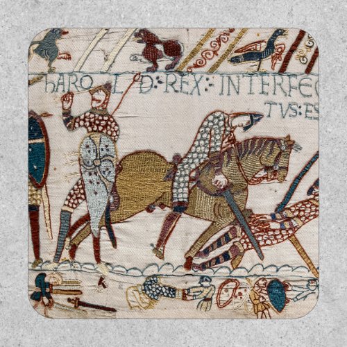 Death of King Harold Bayeux Tapestry Patch