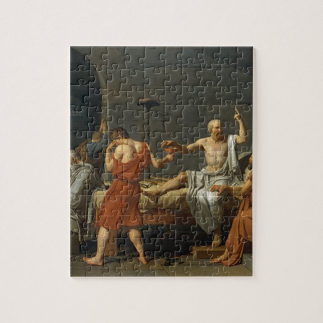 Death of Socrates Jigsaw Puzzle (Vertical)