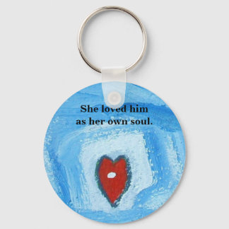 DEATH OF SOULMATE KEYCHAIN