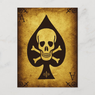 death of spades postcard