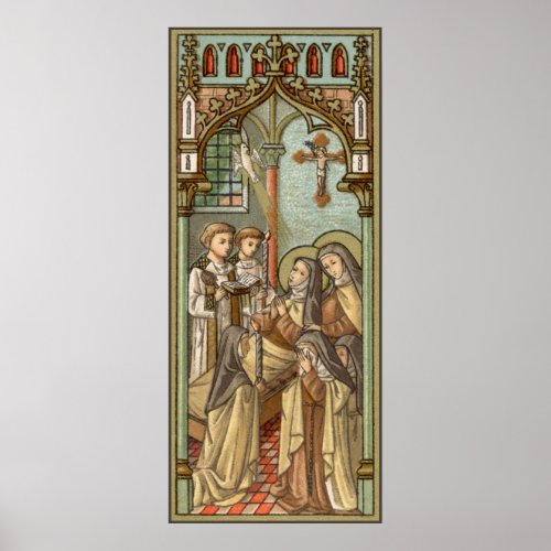 Death of St Teresa of Avila SAU 28 Poster