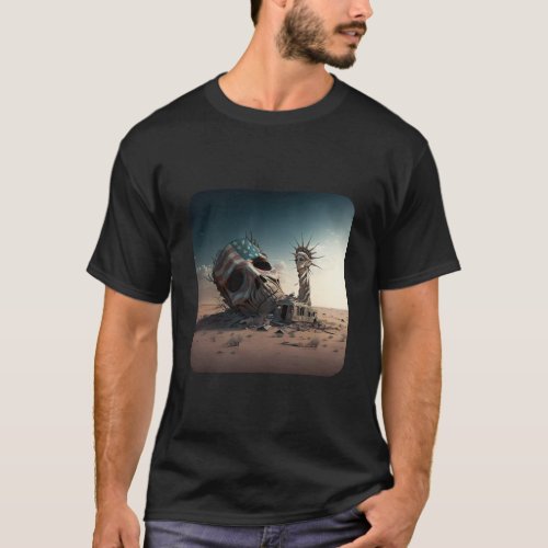 Death of the American Dream v1 no text T_Shirt