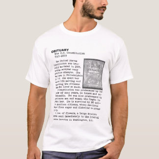 Death of the Constitution T-Shirt