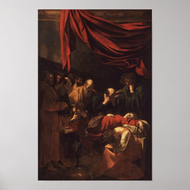Death of the Virgin by Caravaggio - Poster (Front)