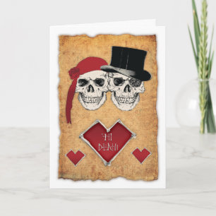 death of us part holiday card