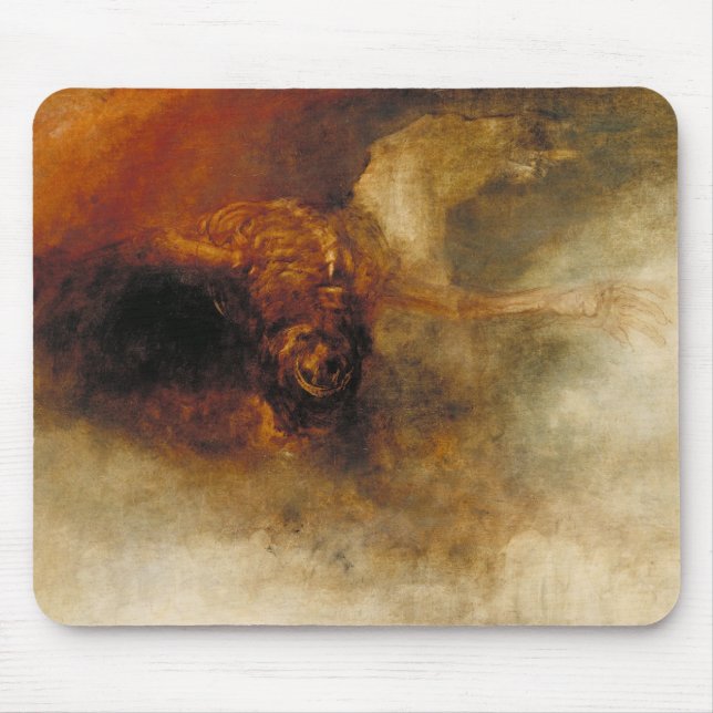 Death on a Pale Horse Mouse Pad (Front)