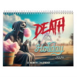 Death On Holiday! Calendar at Zazzle