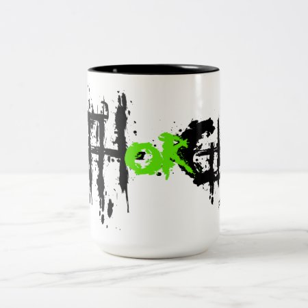 Death Or Glory Mug! Two-tone Coffee Mug