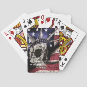 Death or Liberty Poker Cards