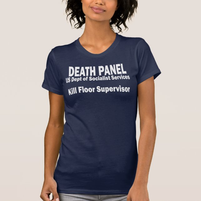 Death Panel - Kill Floor Supervisor T-Shirt (Front)