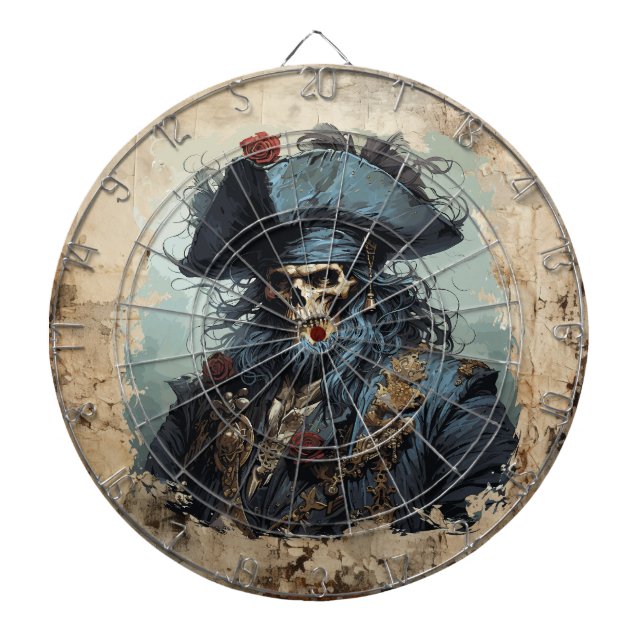 Death Pirate Dartboard (Front)