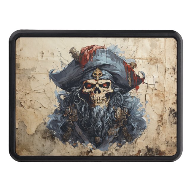 Death Pirate Hitch Cover (Front)