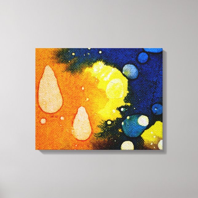 Death Polychromoptic by Michael Moffa Canvas Print (Front)