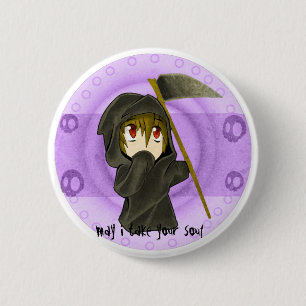 death purple button