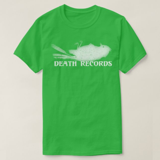 Death Records T-Shirt (Design Front)