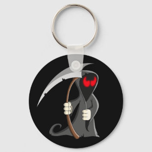 Death red eyes keychain