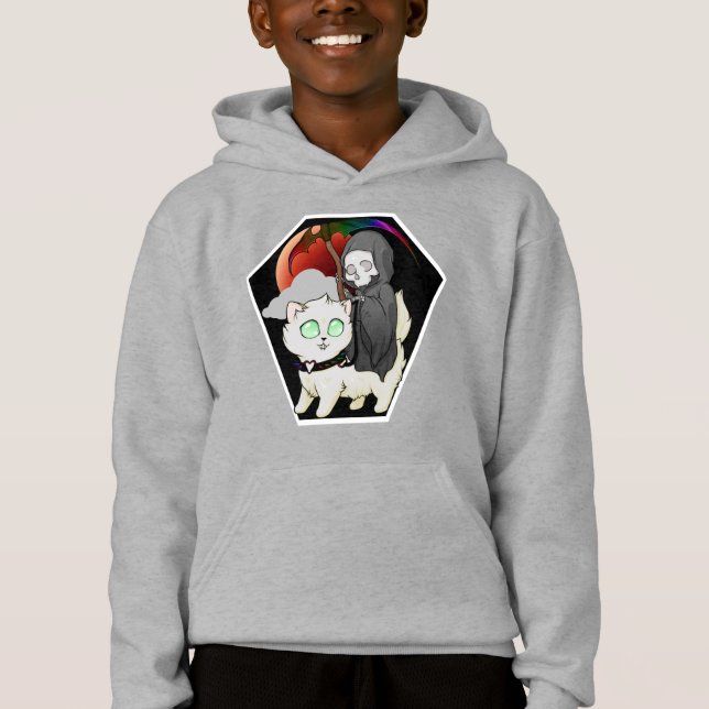 Death Rides Hoodie (Front)