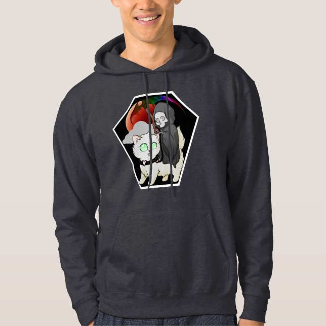 Death Rides Hoodie (Front)