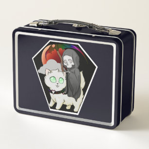 Death Rides Metal Lunch Box