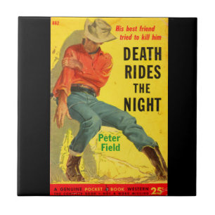 Death Rides the Night western book cover Tile