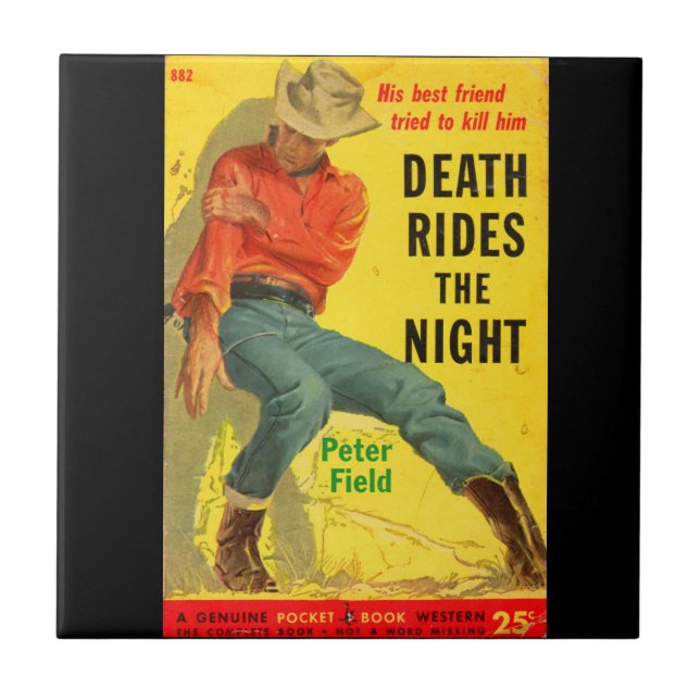 Death Rides the Night western book cover Tile (Front)