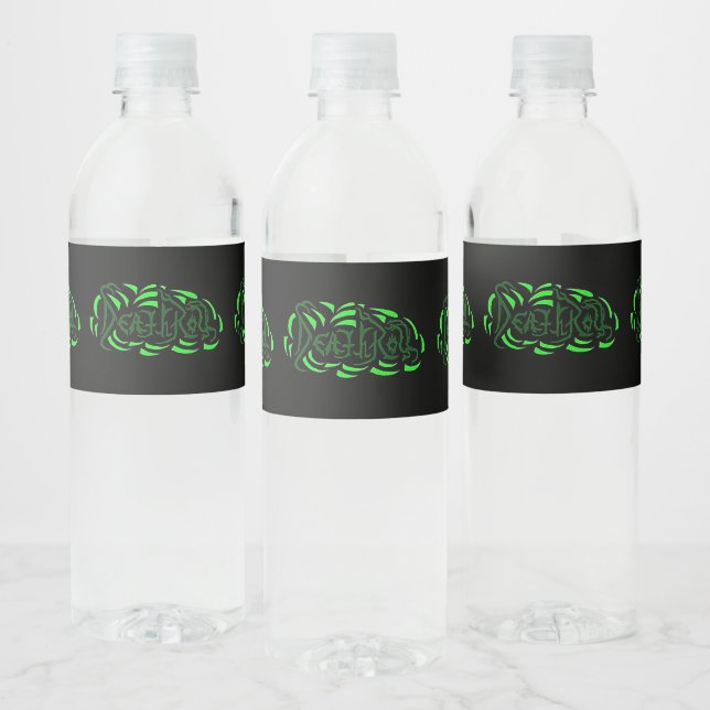 Death Roll Water Bottle Label (Bottles)