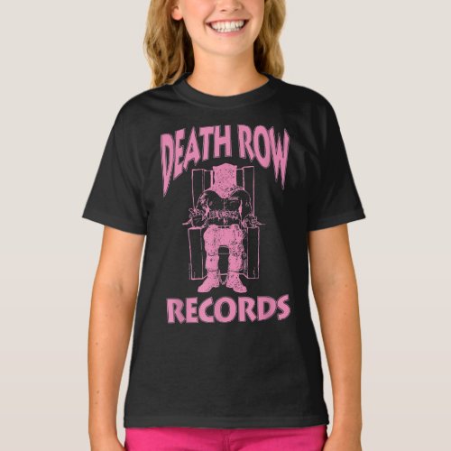 Death Row Records Logo Pink T_Shirtpng T_Shirt