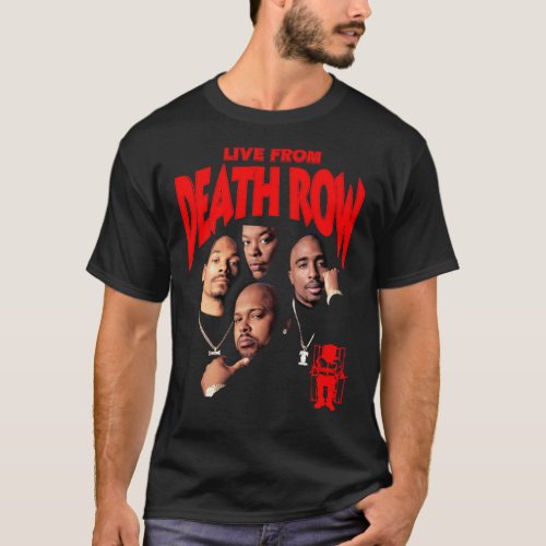 Death Row Records Snoop Dogg Classic T_Shirt