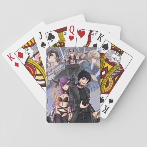 Death Sin manga playing cards