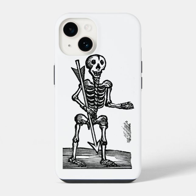 Death Skeleton Iphone Case (Back)