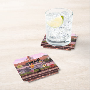 Death Stalker Crow Bait Paper Coaster