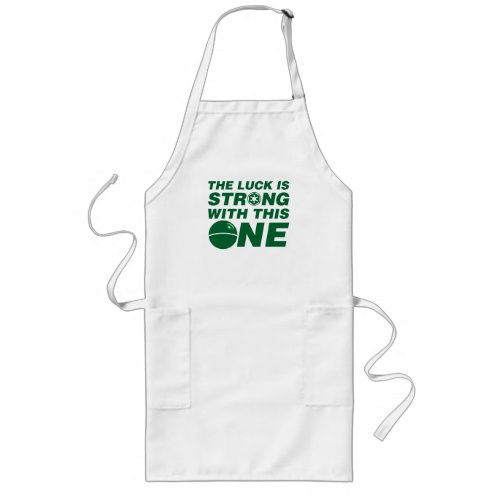 Death Star _ Luck Is Strong With This One Long Apron