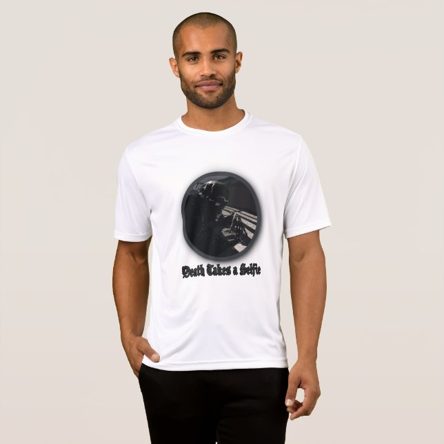 Death Takes a Selfie T-Shirt (Front Full)