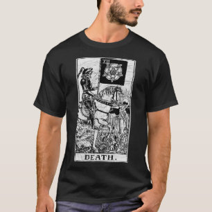 Death Tarot Card - Major Arcana - fortune telling T-Shirt
