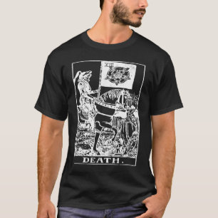 Death Tarot Card XIII Vintage Design T-Shirt
